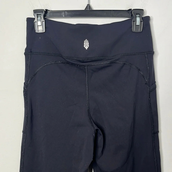 Free People Movement Black Shanti Straight Leg Leggings - Picture 8 of 10
